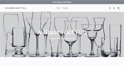 Desktop Screenshot of a-glass-half-full.com